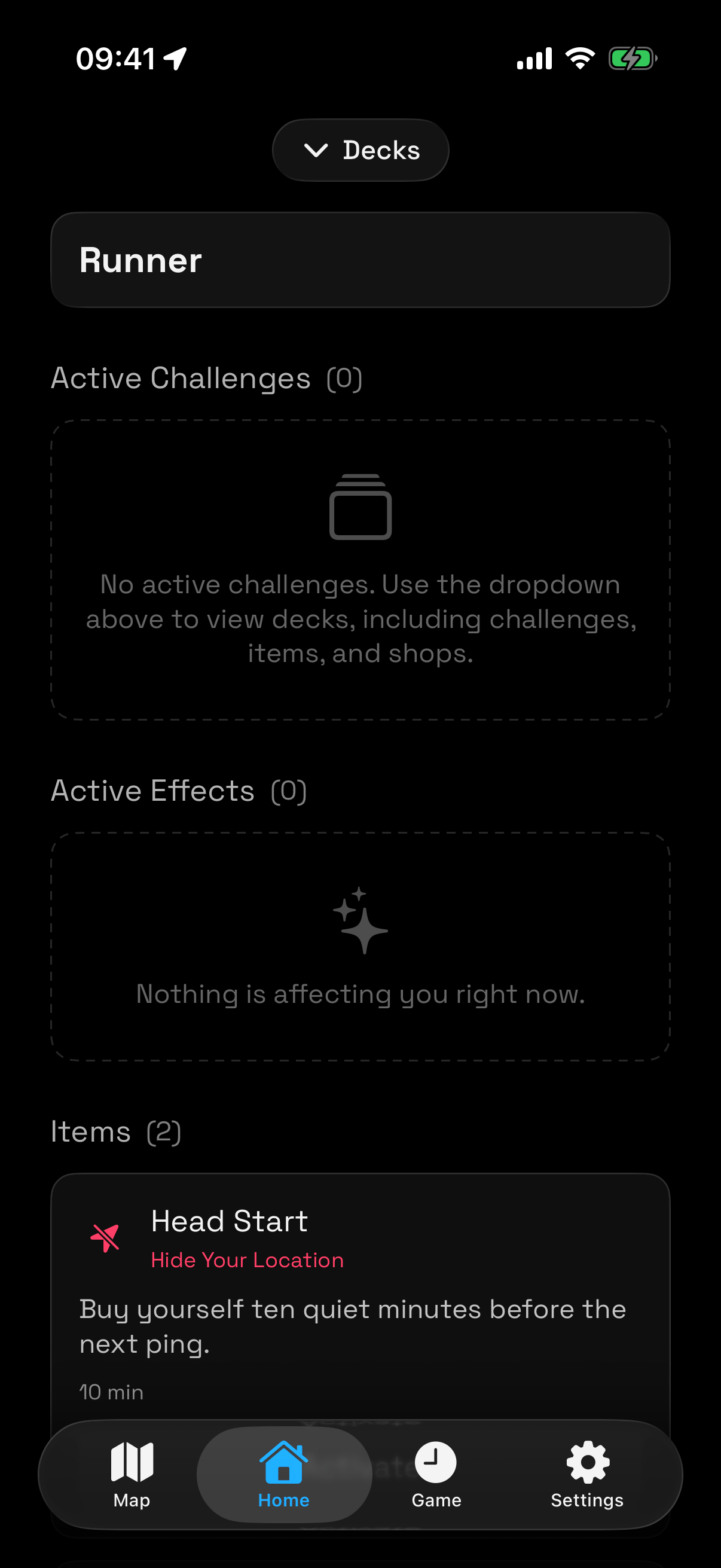 Manhunt in the Flaguu app (2 of 2)